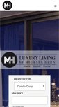 Mobile Screenshot of luxurylivingbymh.com